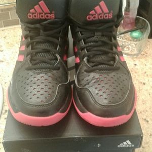 Red and Black Adidas Sneaker